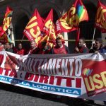foto manifestazione Unione Sindacale di Base - Roma 24/10/2014